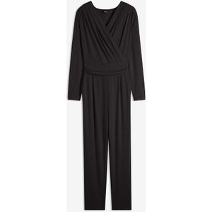 Jersey jumpsuit in wikkellook