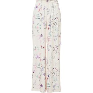 Jersey broek met bloemenprint