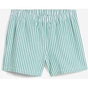 Gestreepte instapshort van katoen