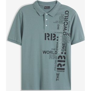 Onderhoudsvriendelijk poloshirt van katoen, slim fit, korte mouw