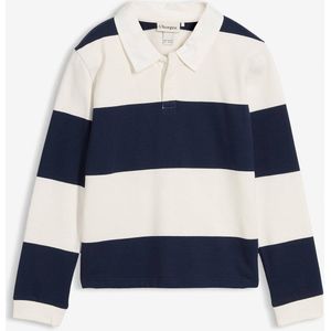 Polo-sweater van biologisch katoen