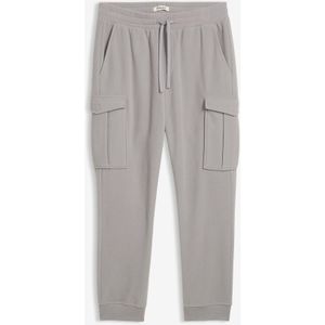 warme cargo broek van fleece, regular fit