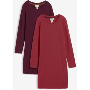 Jersey jurk (set van 2)