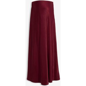 Zwangerschapsrok van satijn