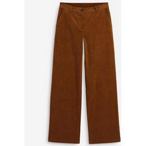 Corduroy broek in Marlene Dietrich stijl van biologisch katoen
