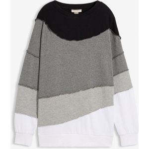 Sweater in een zachte katoenmix