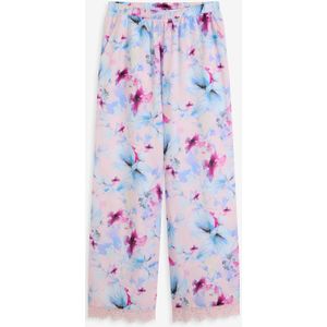 Pyjamabroek van glanzend satijn