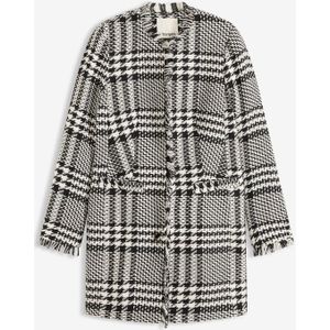 Lange blazer van bouclé