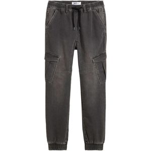 Jongens jeans met cargozakken, regular fit