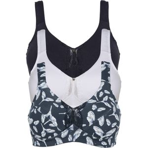 Bh zonder beugels (set van 3) met biologisch katoen