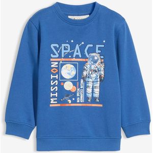 Sweater in een zachte katoenmix