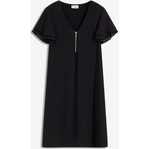 Shirtjurk met chiffon mouwen