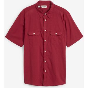 Licht overhemd met korte mouwen