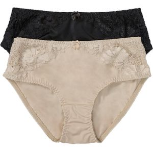 Maxislip met kant (set van 2)