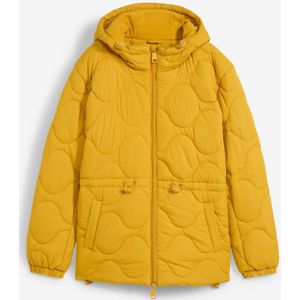 Gewatteerde jas met capuchon