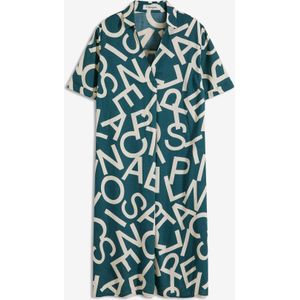 Jurk van soepele viscose