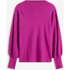 Oversized trui in een viscosemix