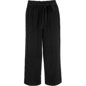 Viscose culotte met strikceintuur