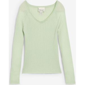 Fijn gebreide trui van merinowol