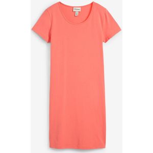 Jersey jurk met biologisch katoen en stretch