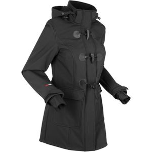 Houtje touwtje jack van softshell, waterafstotend