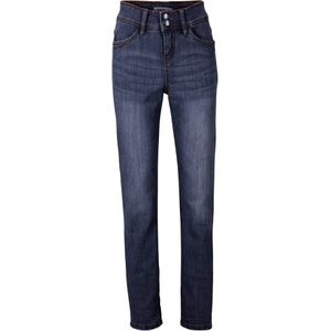 High waist comfort stretch jeans, slim fit