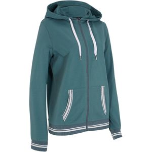 Sweatvest van biologisch katoen