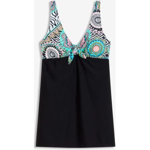 Badpakjurk met strikdetail