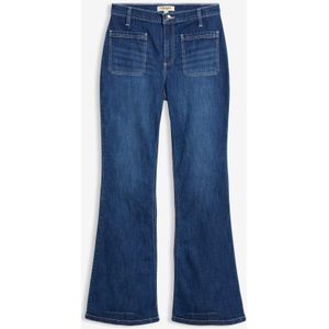 Bootcut jeans high waist, stretch
