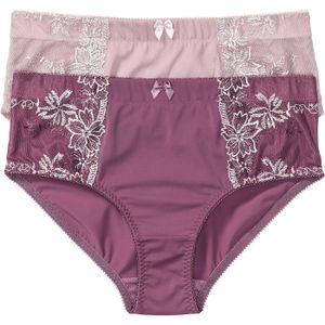 Corrigerende slip met borduursel (set van 2)