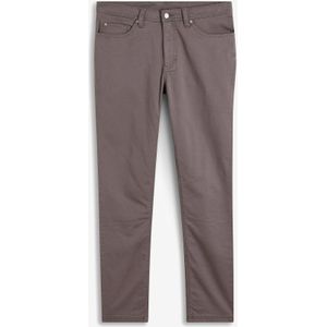 Essential regular fit stretch broek, straight met biologisch katoen