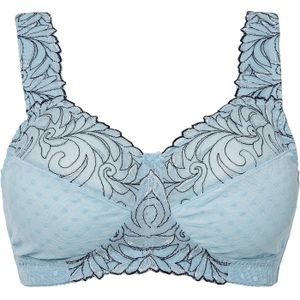 Steun bh zonder beugels met gewatteerde schouderbandjes