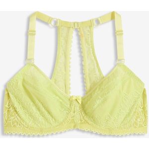 BH met beugel en sierlijk kant