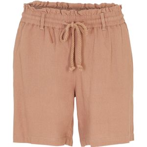 Paperbag short met linnen