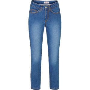 Corrigerende skinny mid waist jeans, cropped