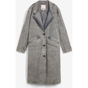 Trenchcoat van twill