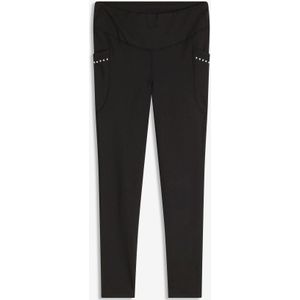 Thermo legging met reflecterende details en zakje voor smartphone