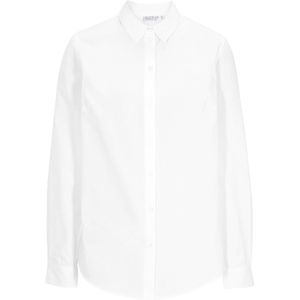 Essential overhemdblouse van katoen