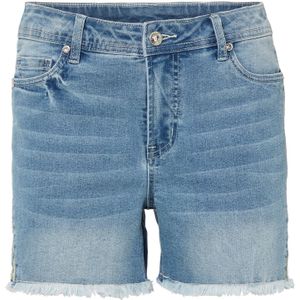 Jeans short met borduursel