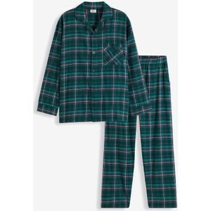 Geweven pyjama van flanel (2-dlg. set)