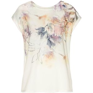 Blouse met bloemenprint
