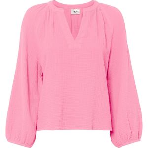 Oversized blouse van mousseline