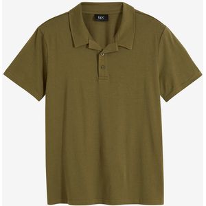 Poloshirt met resortkraag van biologisch katoen, korte mouw