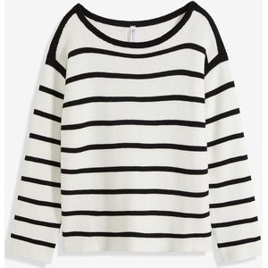 Gebreide oversized trui