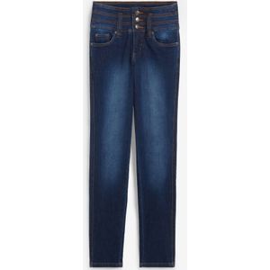 Corrigerende slim fit jeans, high waist