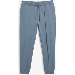 Elegante sweatpants met plooitjes van zachte katoenmix