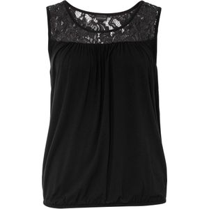 Top met kant in een viscosemix