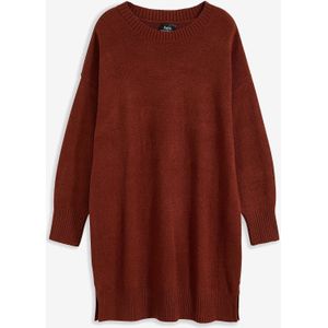 Gebreide oversized jurk