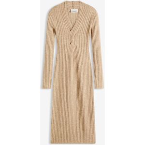 Gebreide jurk met wol