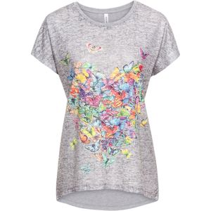 Shirt met vlinderprint